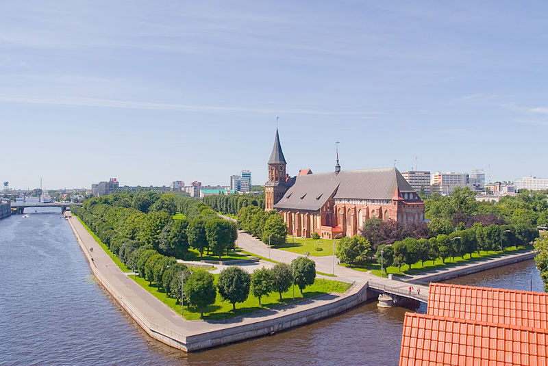 La città russa di Kaliningrad