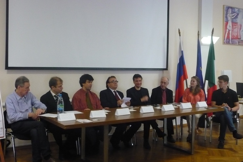 La conferenza stampa tenutasi a San Pietroburgo