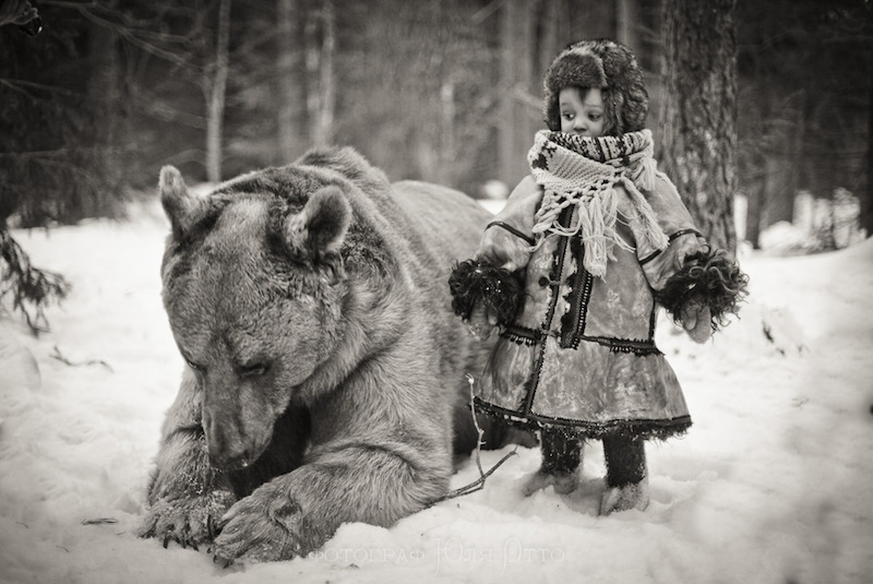 L'orso e la bambina in Russia