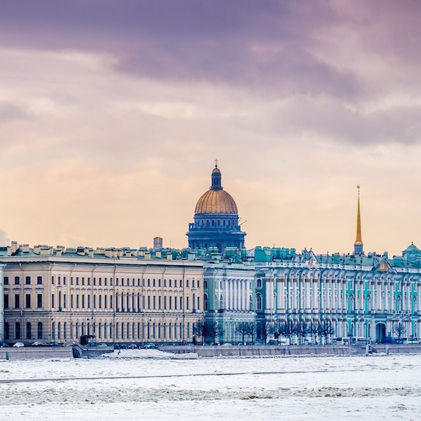 San Pietroburgo è stupenda in inverno