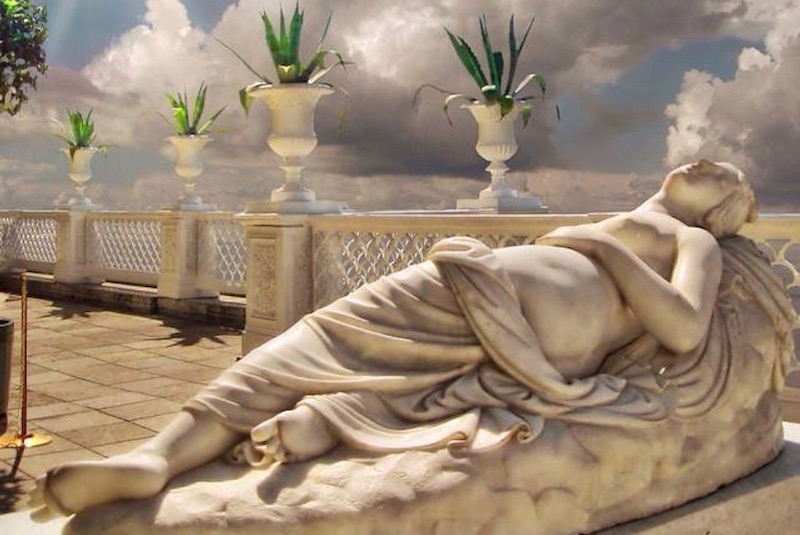 La Venere addormentata a Peterghof, perfetto esempio di contemplazione 